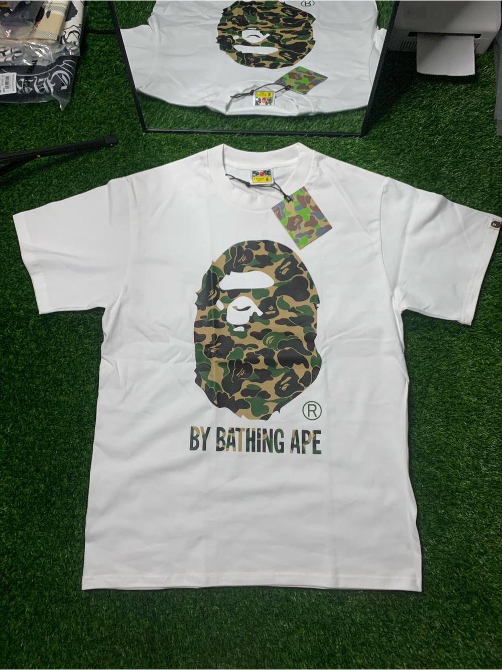 A Bathing Ape Camo T-Shirt Size M - Picture 1 of 4